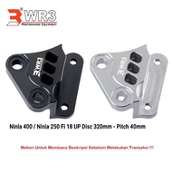 Brembo Front Caliper Bracket WR3 Ninja 250 FI New Wide Disc