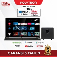 POLYTRON Smart Cinemax Soundbar LED TV 43 inch PLD 43BAG9953