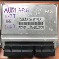 ENGINE ECU ARE 427-907-551 J (COMPUTER BOX – USED ORIGINAL AUDI)