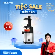 Máy ép chậm Kalite KSJ4412 ép trái cây rau của quả kiệt bã 90% - bảo hành 24 tháng