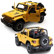 Rastar | Rastar 114 Jeep Wrangler Rubicon Rc Car Yellow