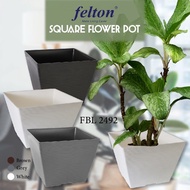 FELTON SQUARE FLOWER POT 2492