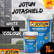 Jotun Paint JOTASHIELD (WHITE/COLOUR) 1L Anti Fade Colour/Extreme/Weatherbond/Weathershield/Majestic