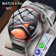 2024 New For HUAWEI Watch 4 PRO Smart Watch Men GT4 Pro AMOLED HD Screen Bluetooth Call GPS NFC Hear