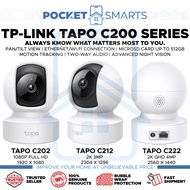 [Malaysia Set] TP-Link Tapo C202 | Tapo C212 | Tapo C222 Home Security Ethernet/Wi-Fi Connection Cam