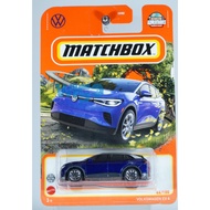Matchbox Volkswagen EV 4 biru F 2022 Diecast