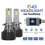 *1YearWarranty* 2PCS Car/Truck/Bus LED Headlight Foglight 110W 12-24V H1 H4 H7 H8/H11 9005 9006 G45