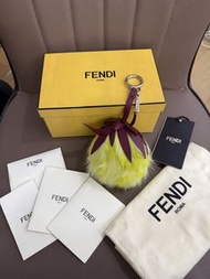 Fendi 可愛經典毛球吊飾｜台灣昇恆昌購入｜原價 NT$24,500｜保證正品 Fendi Cute Classic Fur Charm｜Purchased at Taiwan Ever Rich 