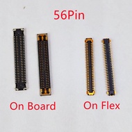 2-10Pcs LCD Screen Flex FPC Connector 56Pin For Samsung Galaxy S20 Plus S20U S21 Ultra S21P S21FE No