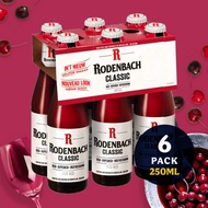 Rodenbach Classic Flanders Red Sour Ale - Pack of 6 x 250ml Bottles [Belgian Beer]