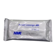Avosil Lozenge 2mg 10's 1 Strips Tablets Gula Hisap Untuk Sakit Kerongkong/ Sakit Tonsils ( Exp Date: 12/23 )