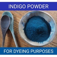 INDIGO POWDER 20GM ( NATURAL DYE FOR SOAP MAKING /MIXED with HENNA TO COLOR HAIR NATURALLY )