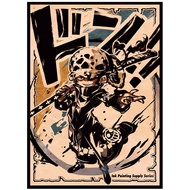 One Piece Card Sleeve Trafalgar Law Card Sleeve PTCG MTG Card Protection Sister Sleeve Official Size