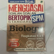 Soalan Bertopik SPM Biology Biologi dan Amali Form 4 5