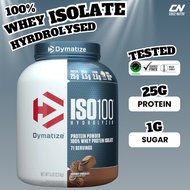 Dymatize, ISO 100 Hydrolyzed, Whey Isolate Protein Powder, Build Muscle , Recovery , Gain Weight , L