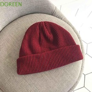 DOREEN Beanie Ribbed Unisex Knitted Docker Hat