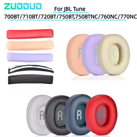 Replacement Earpads Headband For JBL Tune 700(700BT)/710(710BT)/720(720BT)/750(750BT,750BTNC)/760(76