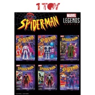 Marvel Retro Spider-man set of 6 ( Spiderman 2099 / Uncanny Spiderman / Spider Venom / Owl / Hypno H