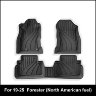 Suitable for 19-25 Subaru Subaru Forester Forester Car Foot Mat TPE Trunk Mat J7NZ