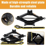 1/1.5/2/5/10 Ton Heavy Duty Car Scissor Jack with Handle for Tire Repair Tool Kit
