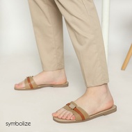 Symbolize Alysa Sandal Flats - Cream