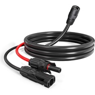 Penyambung DC8020 Female ke Solar, Kabel Sambungan Pengecasan Solar 12AWG, Kabel Penyesuai DC8020 un