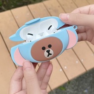 GARMMA LINE FRIENDS AirPods 1、2代/Pro 保護套 大象熊大