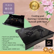 The best SUNCELL Cooling pad ever 2 x 6,000 rpm