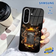 Softcase Glass Kaca SAMSUNG A36 & SAMSUNG A56 - Case Handphone SAMSUNG A36 & SAMSUNG A56 [T09]