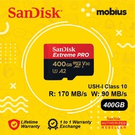 Sandisk 400GB Extreme PRO Micro SD UHS-I Class 10 U3 A2 V30 Memory card