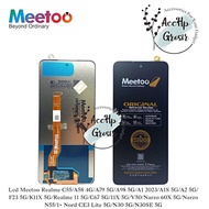 Lcd Touchscreen Realme 11 5G A58 4G A79 4G A98 5G A1 2023 A1S 5G A2 5G Realme C55 Meetoo Original