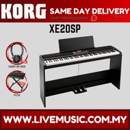 Korg XE20SP 88-Key Digital Ensemble Piano with Keyboard Bench (XE20-SP/XE-20)