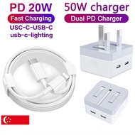 50W Charger Cable 20W Fast Charging USB C to USB C Type C To USB Cable for 11 12 13 14 15 Quick 40W 