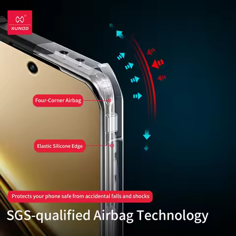 XUNDD Case For VIVO X300 Pro For VIVO X200 Case,Airbag Shockproof Camera Protection Back Stirpe Clea