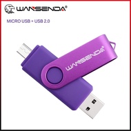 Wansenda OTG USB Flash Drive 256GB 128GB 64GB 32GB 16GB 8GB Cle USB Pendrive For Android Phone/Tablet /PC USB 2.0 Thumb Drive