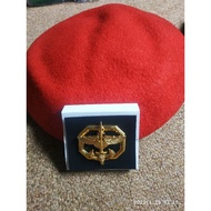 MERAH Kopassus beret, red beret, commando beret,comando beret