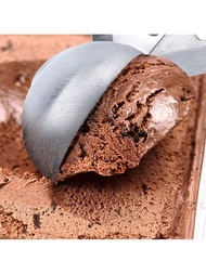 1個冰淇淋勺,不銹鋼重型金屬冰淇淋勺,西瓜匙,甜點匙,完美適用於冰凍優格,冰淇淋,星期天冰淇淋杯