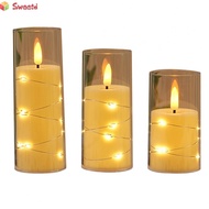 Flameless LED Candles Environmentally Friendly Plastic Flickering LED Candles