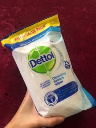 Dettol Cleansing Surface Wipes 110wipes 滴露 消毒濕紙巾 110大片裝