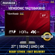 Viewsonic Monitor Gaming VA2708-4K-MHD 27” 4K UHD 60HZ