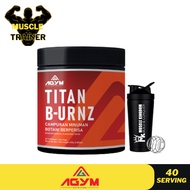 Fat Burner Agym Nutrition Titan Burn Halal Fat Burner Weight Loss Slimming& Fat Blocker Detox