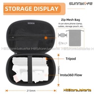 Sunnylife Tas Smartphone Gimbal Universal Bag Insta360 Flow DJI OM