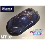 Aikka Supreme Metallic MT37 ROYAL BLUE Cat Kereta Motor Cat Bancuh Siap/ 2K Car Paint DIY