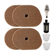 4PCS Air Filter Spark Plug Fuel Filter Replcement for STIHL FS40 FS40C FS50 FS50C FS56 FS56C FS56R F