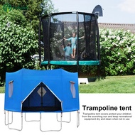 [rukouh]  Breathable Trampoline Cover 6/8/10ft Trampoline Tent Cover Uv Resistant Waterproof Oxford Cloth Universal Fit Sunshade Rainproof Protection