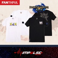 FANTHFUL Monster Hunter Rise Official Merchandise T-Shirt - Size S/M/L/XL/XXL