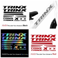 TRINX Stickers Vinyl Decal for MTB Bicycle Decor Road Cycling Sticker Frame TRINX Bike Decal