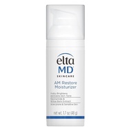 EltaMD AM Restore Face Moisturizer 1.7 oz Pump for Women and Men, Light Moisturizer Face Cream, Made