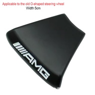 Modified AMG logo decoration paste Mercedes Benz AMG steering wheel emblem Fit for Benz class C and 