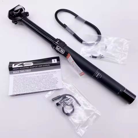 KS E20/E20-i travel125mm with remote control MTB dropper seat post 30.9/31.6mm